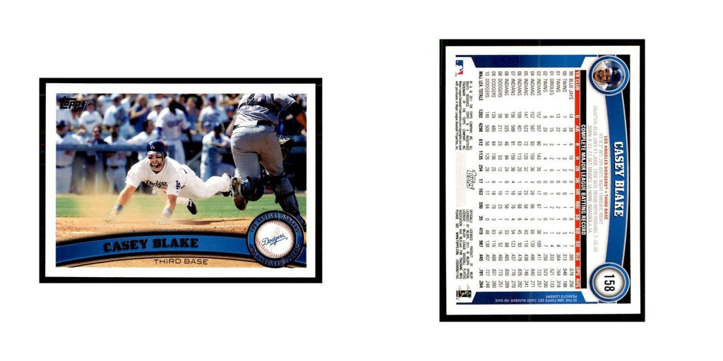2011 Topps Casey Blake Baseball Cards #158