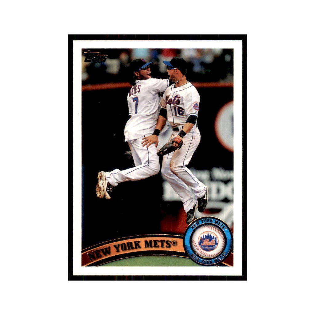 2011 Topps New York Mets Baseball Cards #157