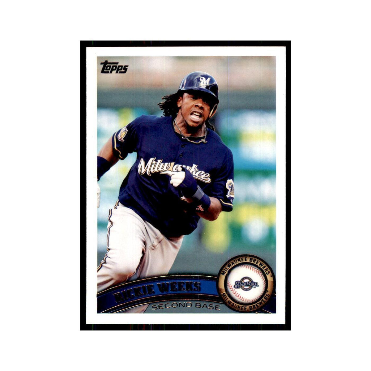 2011 Topps Rickie Weeks Baseball Cards #266