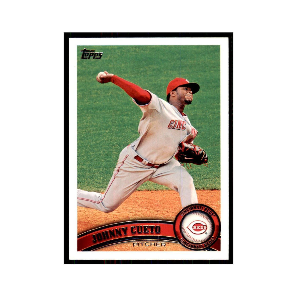 2011 Topps Johnny Cueto Baseball Cards #142