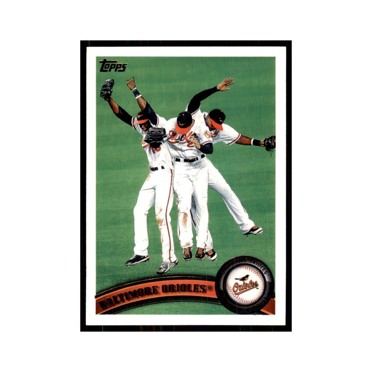 2011 Topps Baltimore Orioles Baseball Cards #152