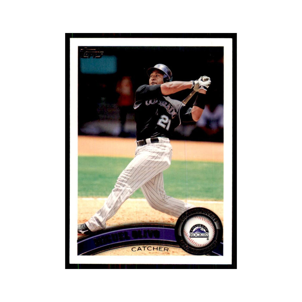 2011 Topps Miguel Olivo Baseball Cards #276