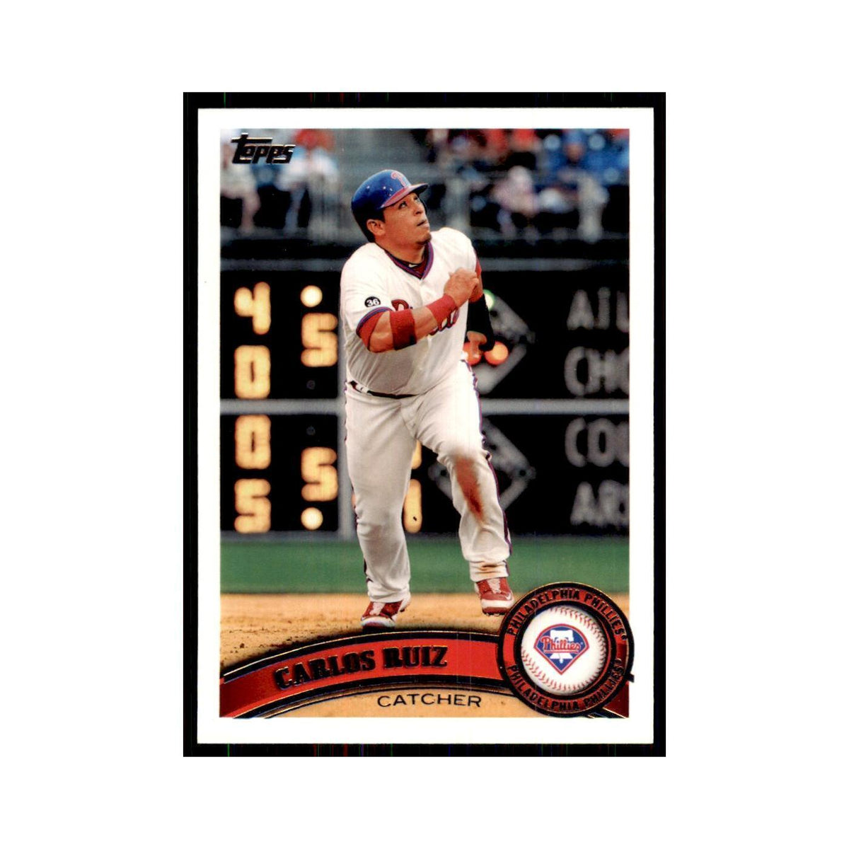 2011 Topps Carlos Ruiz Baseball Cards #219