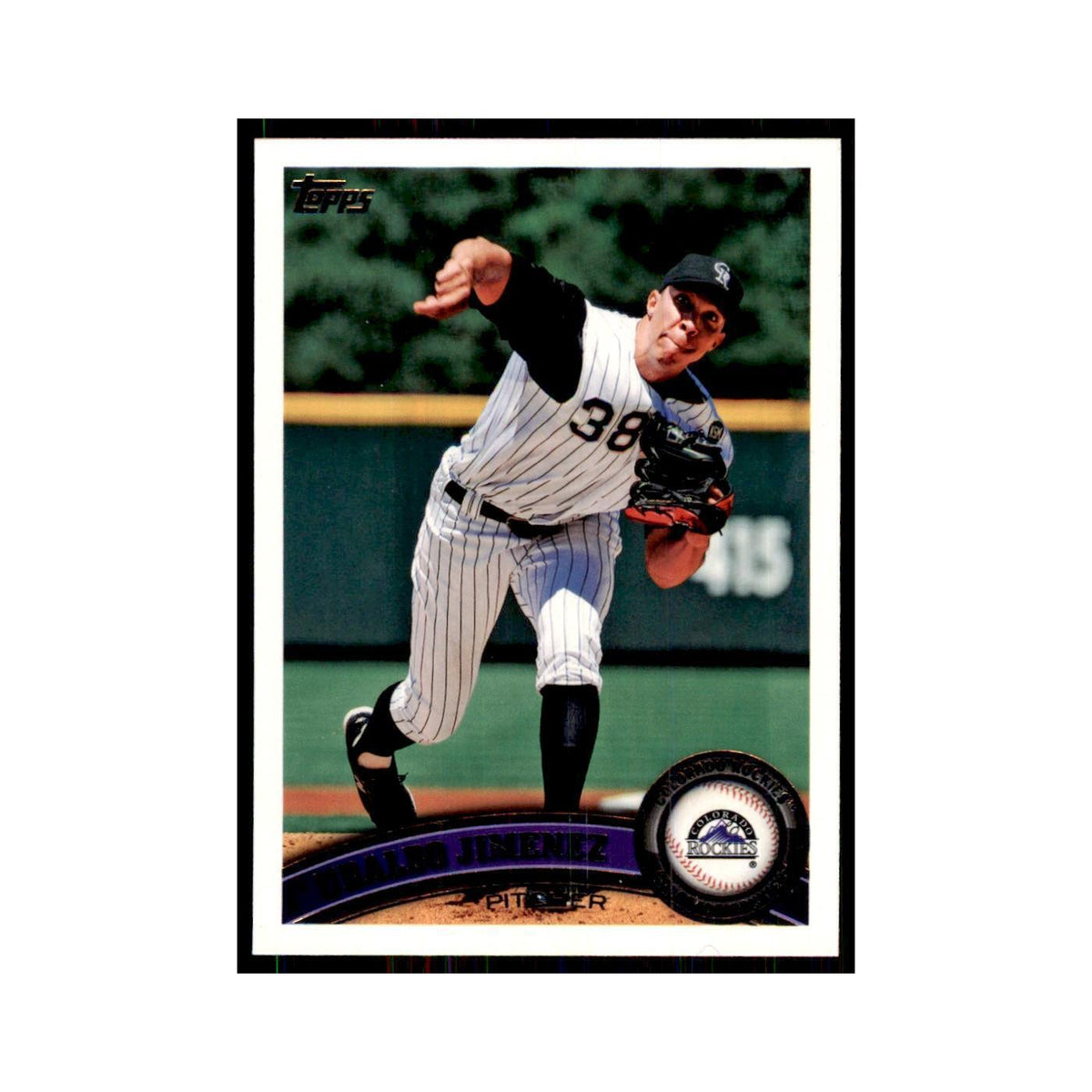 2011 Topps Ubaldo Jimenez Baseball Cards #270