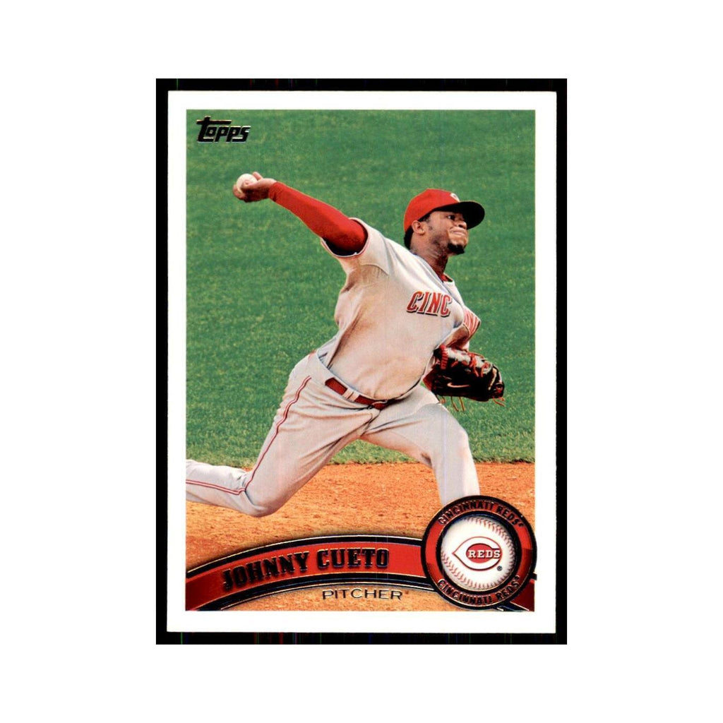 2011 Topps Johnny Cueto Baseball Cards #142