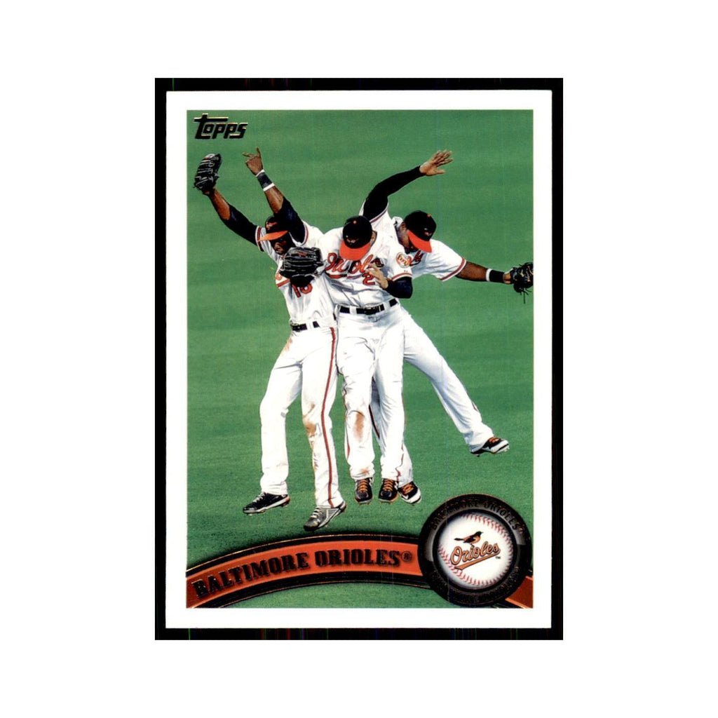 2011 Topps Baltimore Orioles Baseball Cards #152