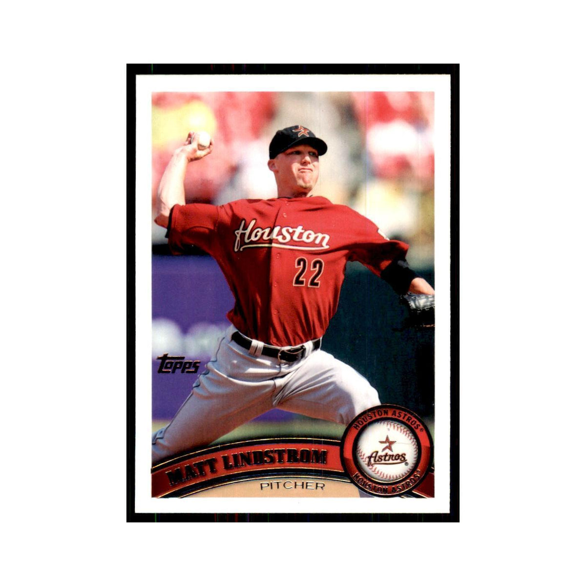 2011 Topps Matt Lindstrom Baseball Cards #222
