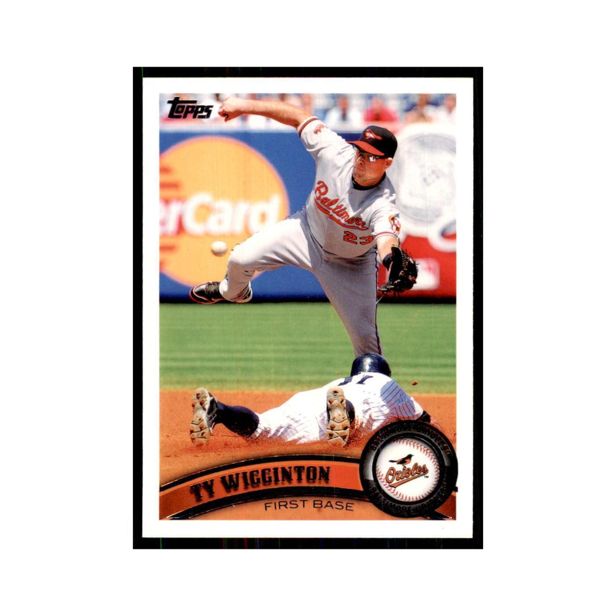 2011 Topps Ty Wigginton Baseball Cards #205