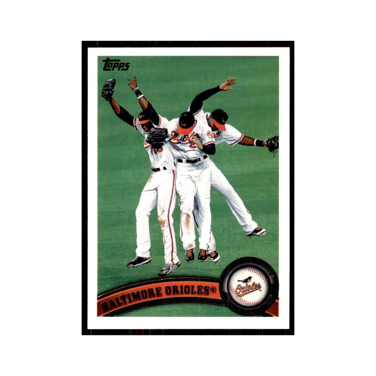 2011 Topps Baltimore Orioles Baseball Cards #152