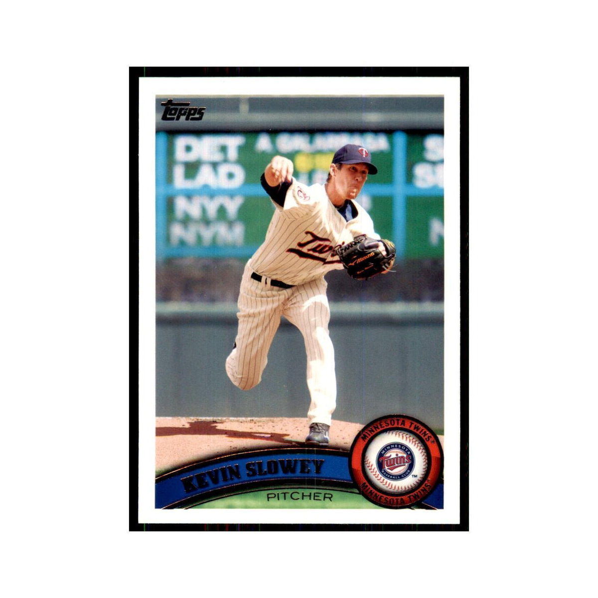 2011 Topps Kevin Slowey Baseball Cards #281