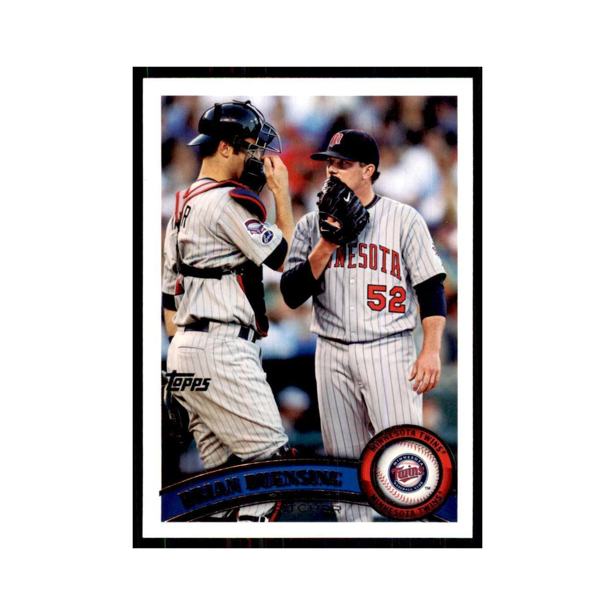 2011 Topps Brian Duensing Baseball Cards #132