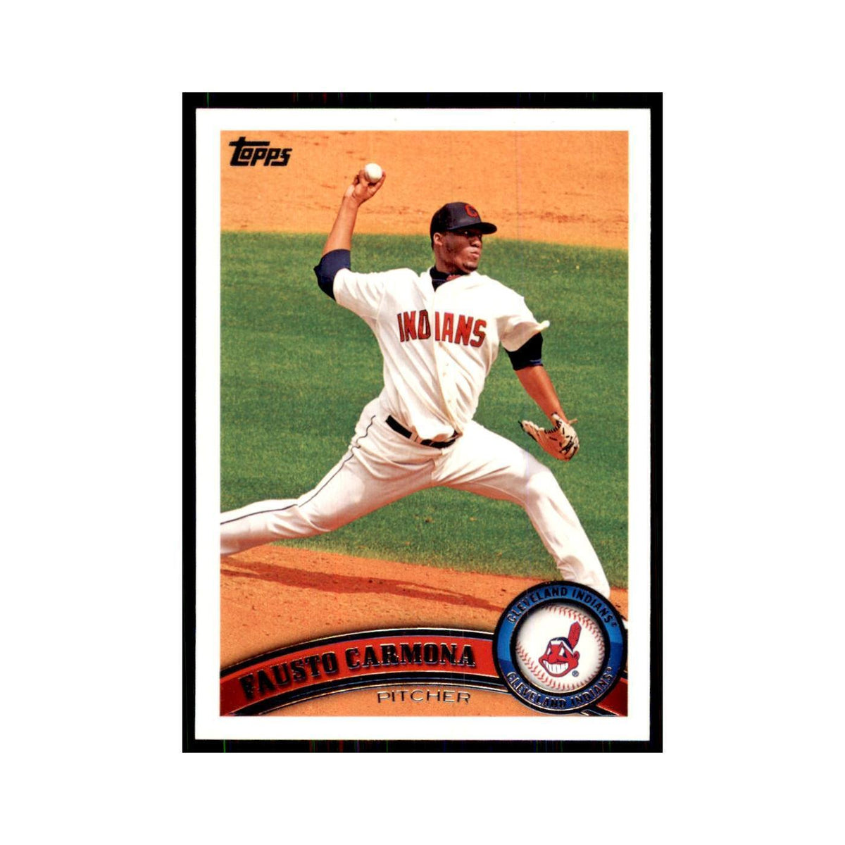 2011 Topps Fausto Carmona Baseball Cards #151