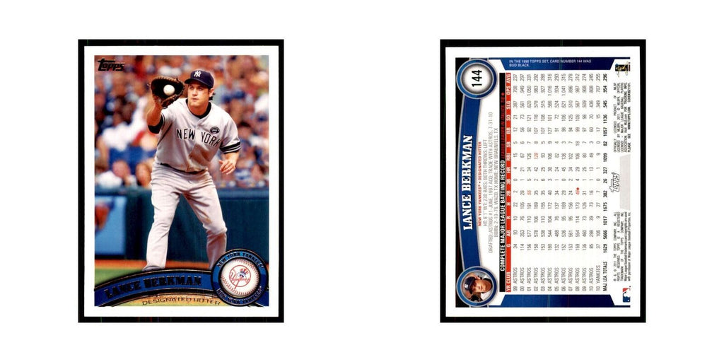 2011 Topps Lance Berkman Baseball Cards #144