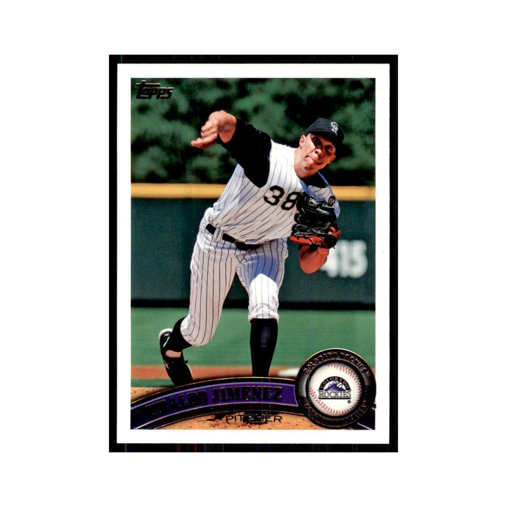 2011 Topps Ubaldo Jimenez Baseball Cards #270