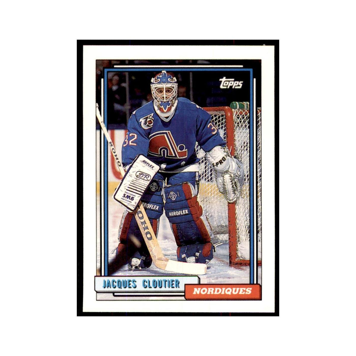 Jacques Cloutier 1992 Topps #66 Hockey Cards Hockey Card NM
