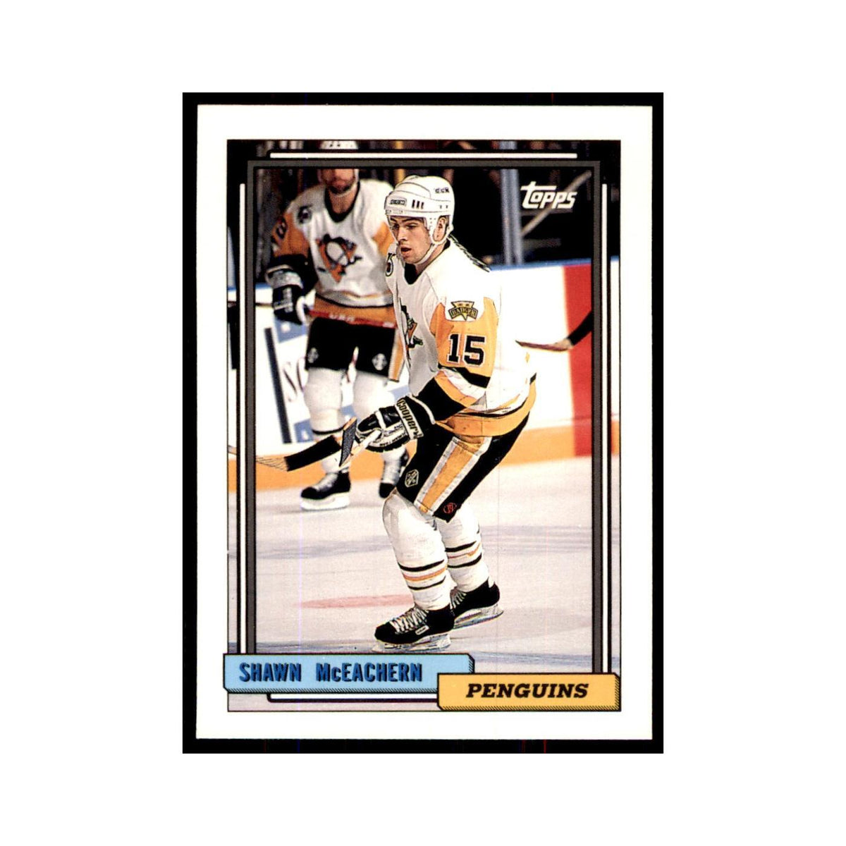 Shawn McEachern 1992 Topps #481 Hockey Cards Hockey Card NM