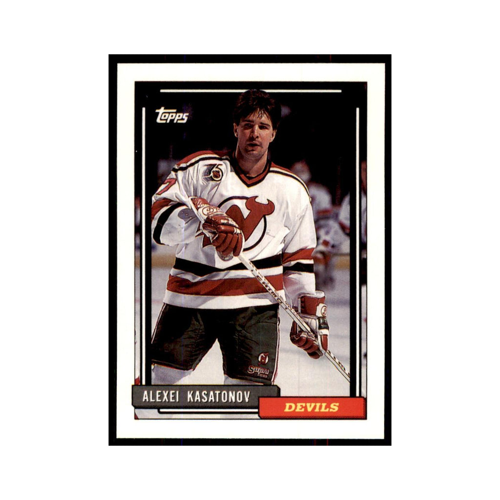 Alexei Kasatonov 1992 Topps #152 Hockey Cards Hockey Card NM