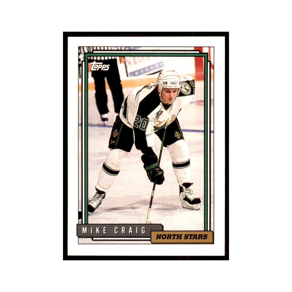 Mike Craig 1992 Topps #238 Hockey Cards Hockey Card NM