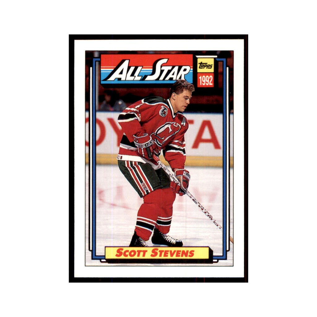 Scott Stevens 1992 Topps #269 Hockey Cards Hockey Card NM