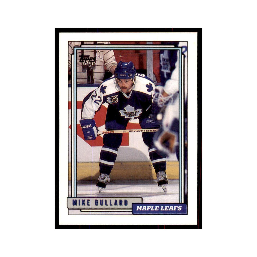Mike Bullard 1992 Topps #146 Hockey Cards Hockey Card NM