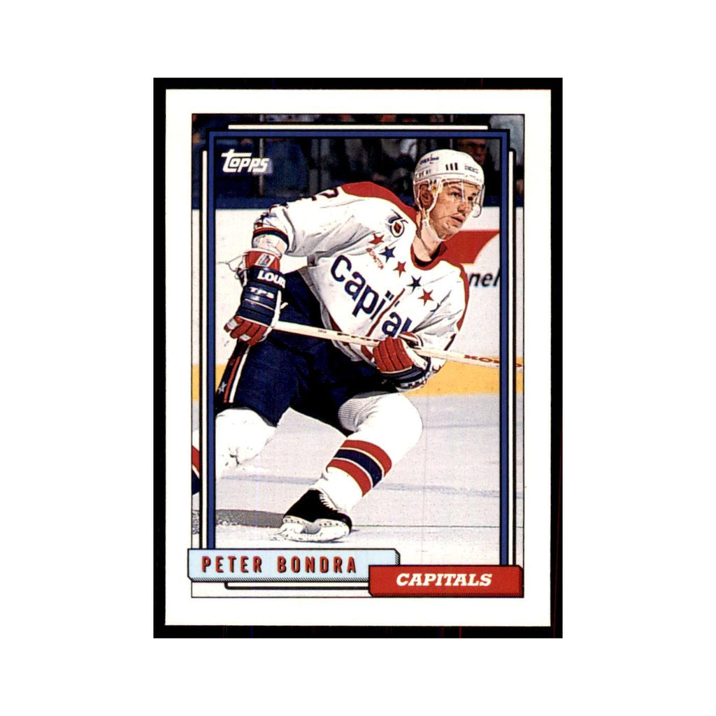 Peter Bondra 1992 Topps #294 Hockey Cards Hockey Card NM