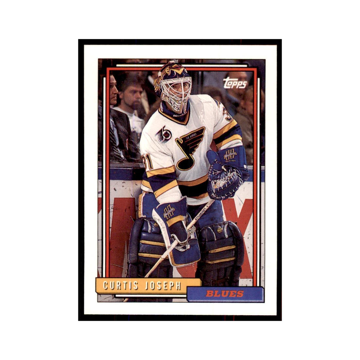 Curtis Joseph 1992 Topps #237 Hockey Cards Hockey Card NM