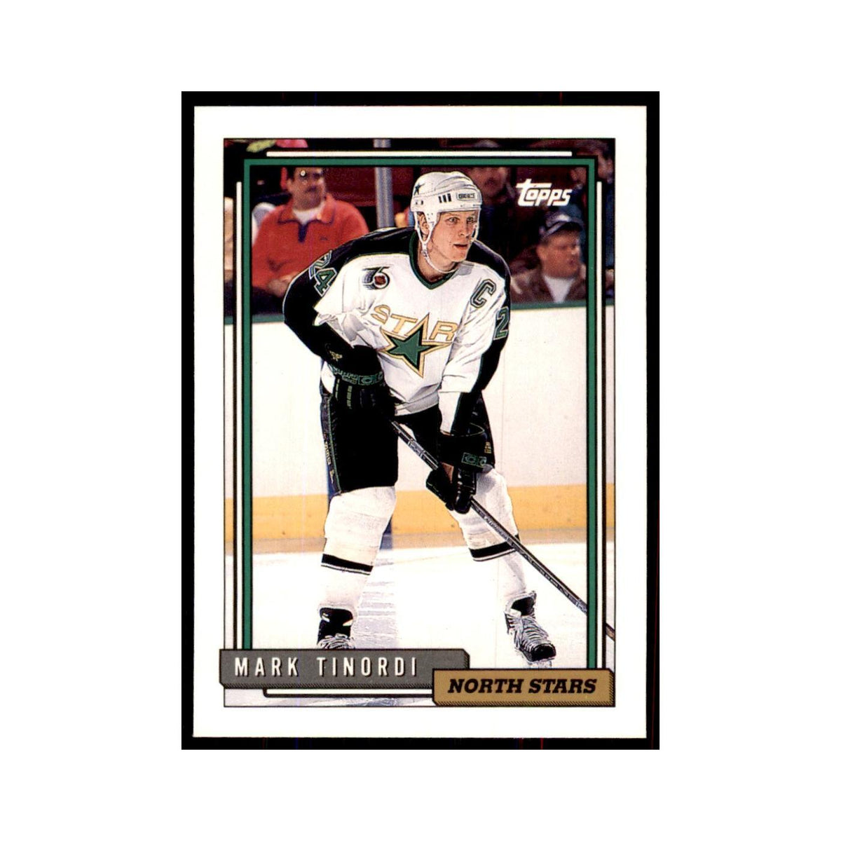 Mark Tinordi 1992 Topps #4 Hockey Cards Hockey Card NM