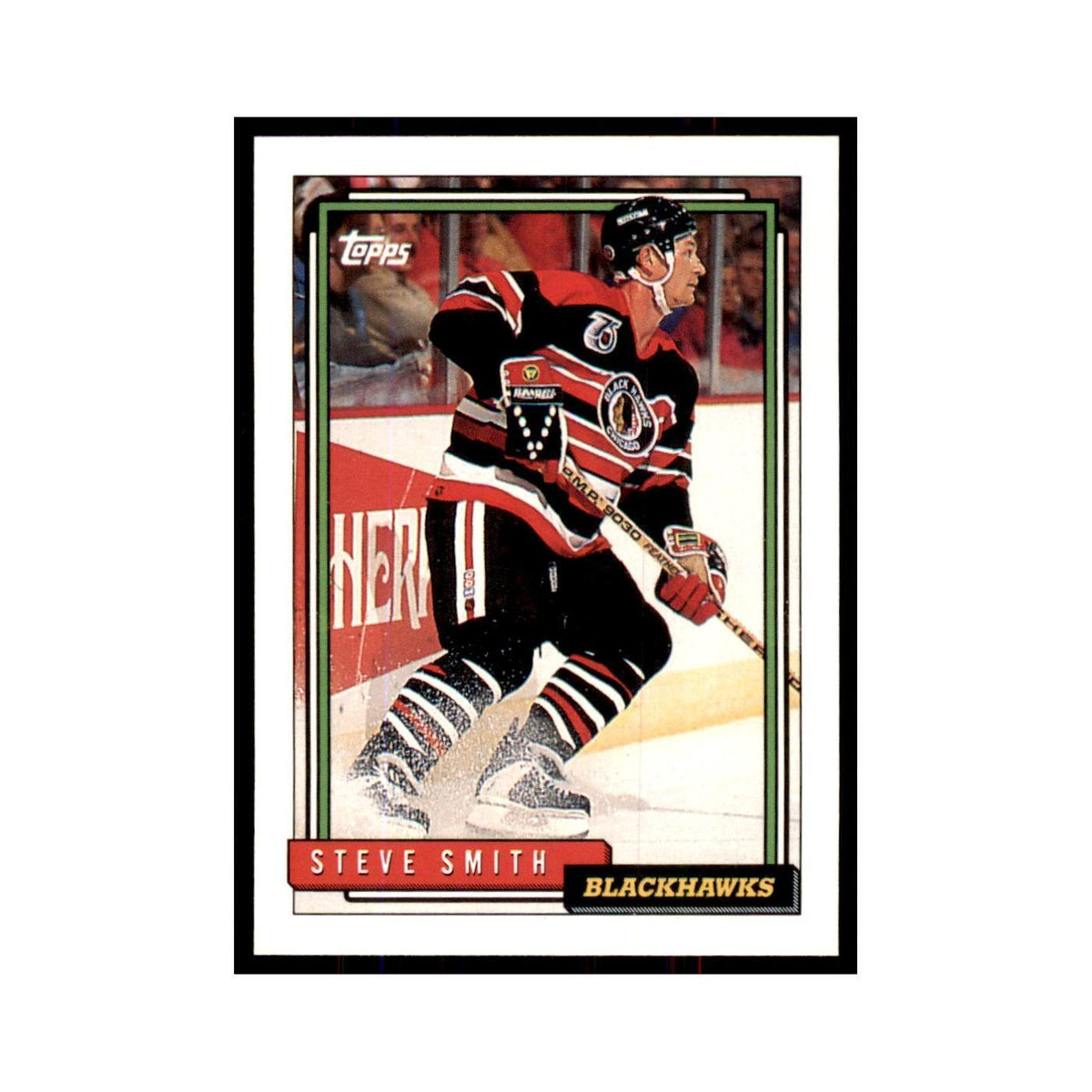 Steve Smith 1992 Topps #315 Hockey Cards Hockey Card NM