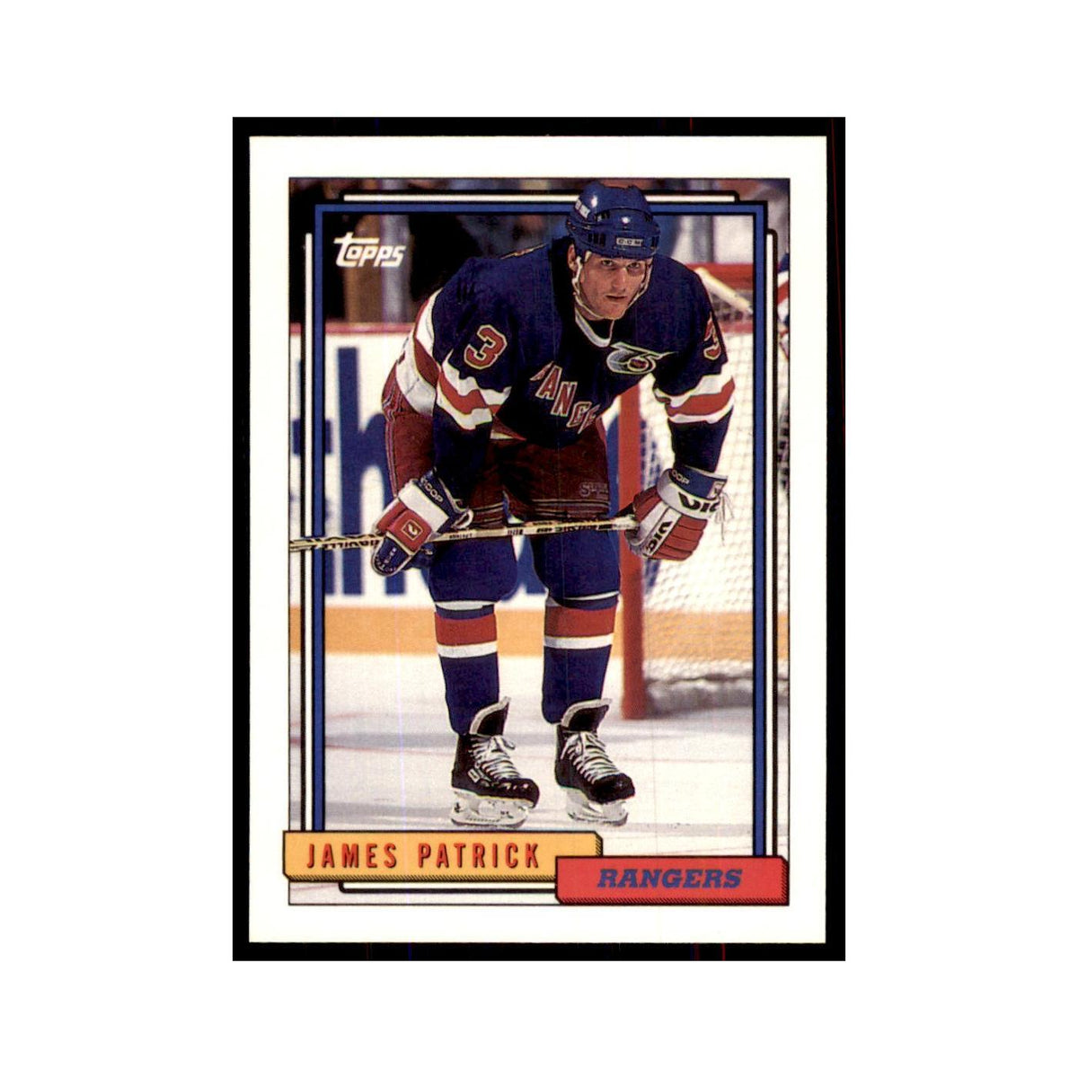 James Patrick 1992 Topps #71 Hockey Cards Hockey Card NM