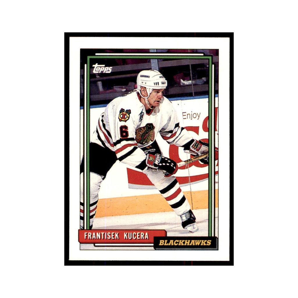 Frantisek Kucera 1992 Topps #520 Hockey Cards Hockey Card NM
