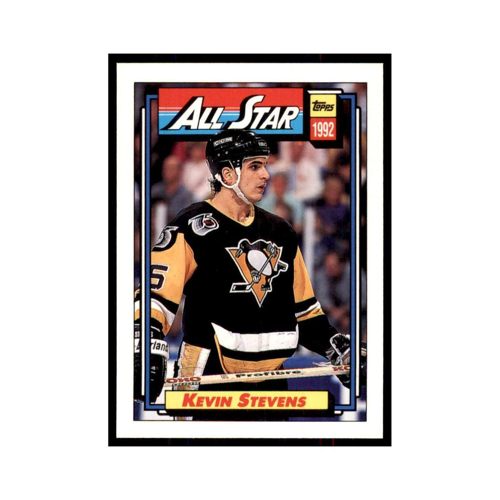 Kevin Stevens 1992 Topps #259 Hockey Cards Hockey Card NM