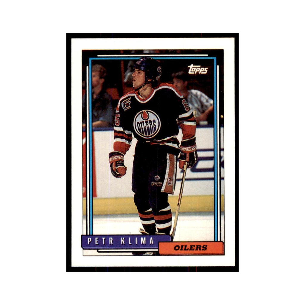 Petr Klima 1992 Topps #26 Hockey Cards Hockey Card NM