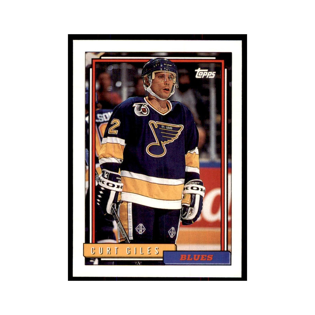 Curt Giles 1992 Topps #202 Hockey Cards Hockey Card NM