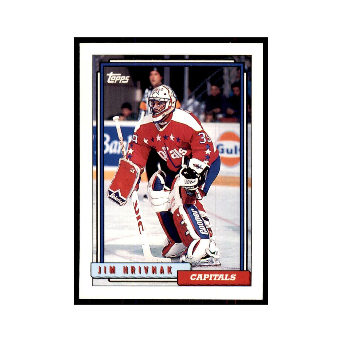 Jim Hrivnak 1992 Topps #18 Hockey Cards Hockey Card NM
