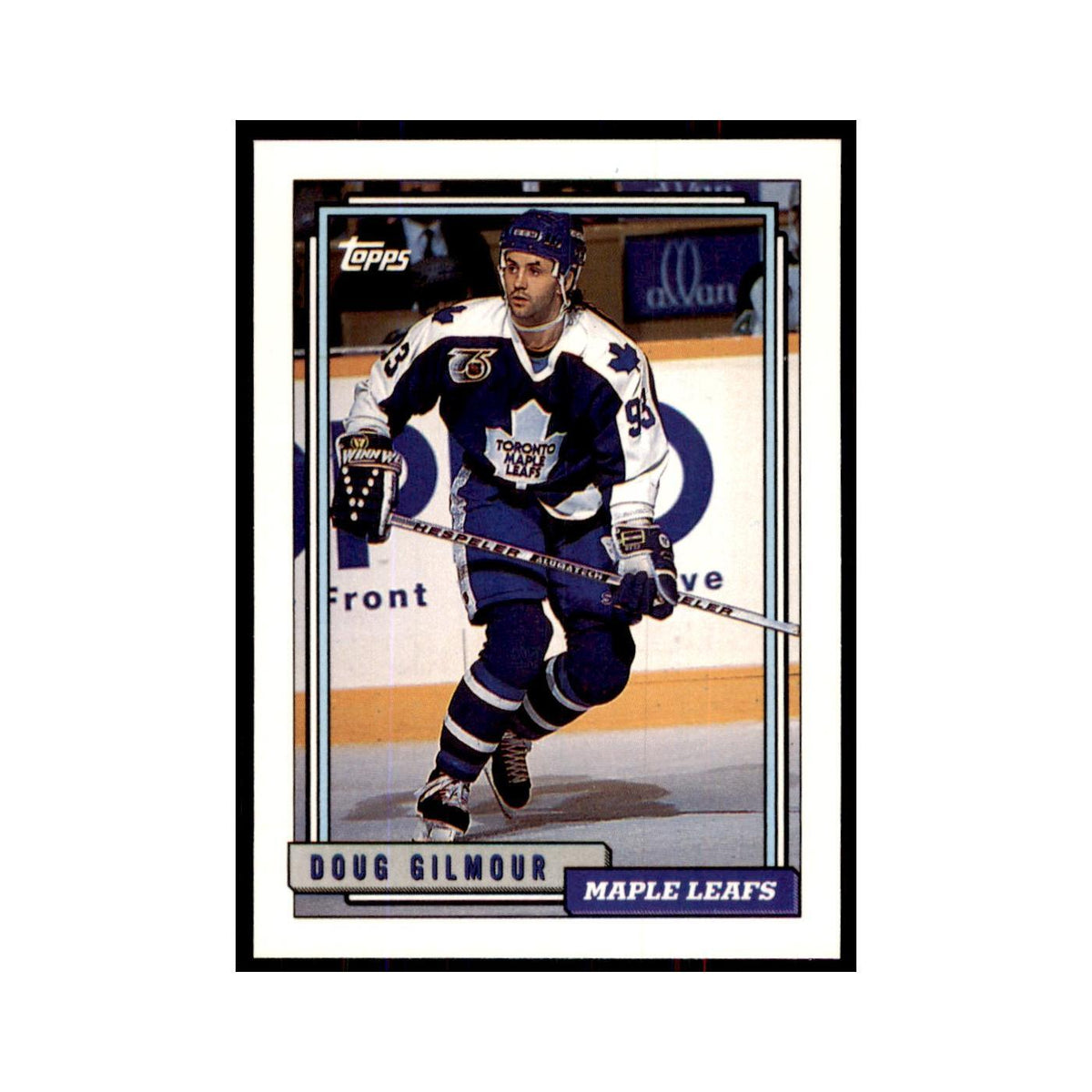 Doug Gilmour 1992 Topps #122 Hockey Cards Hockey Card NM