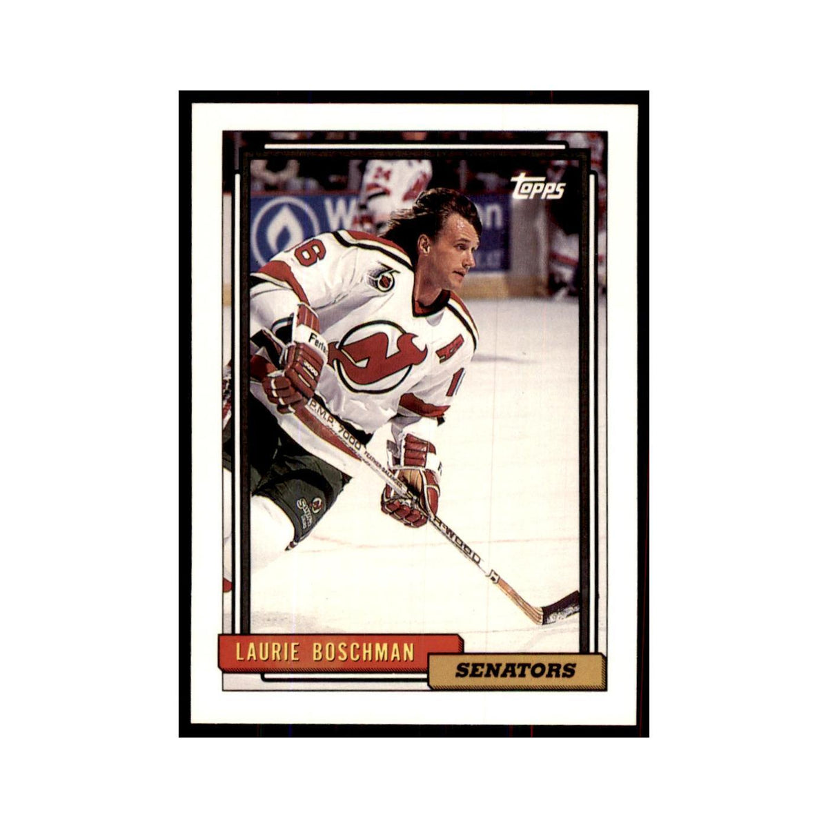 Laurie Boschman 1992 Topps #246 Hockey Cards Hockey Card NM