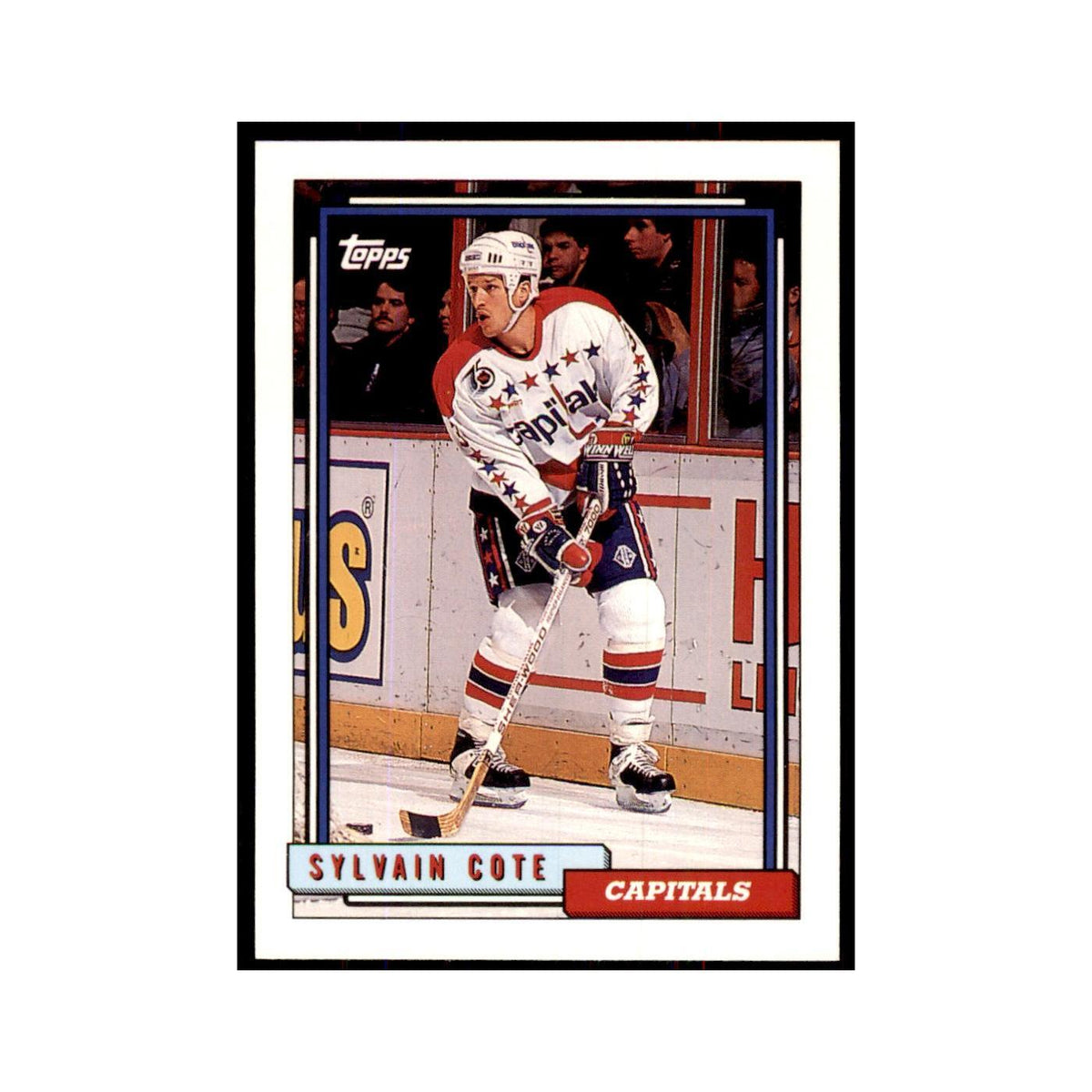 Sylvain Cote 1992 Topps #428 Hockey Cards Hockey Card NM