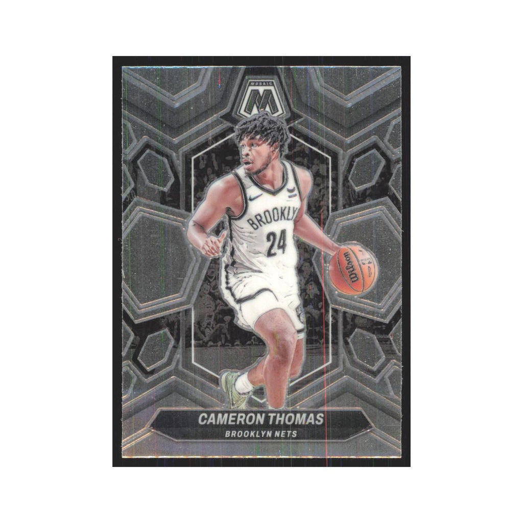 Cameron Thomas 2023 Panini Mosaic #117 Brooklyn Nets Basketball Card NM