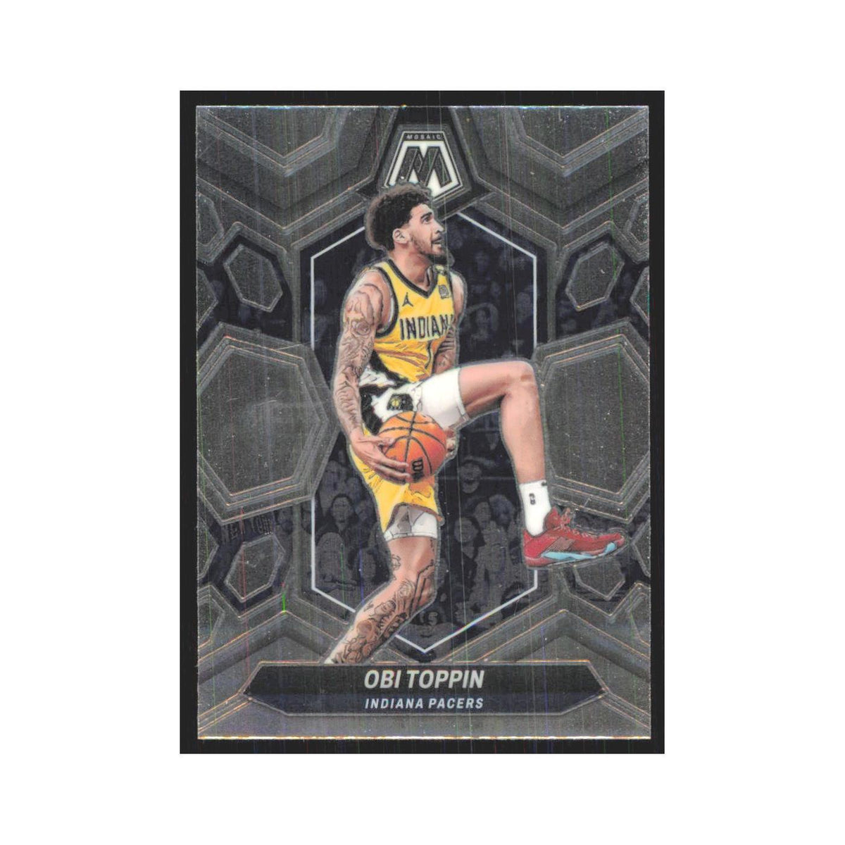 Obi Toppin 2023 Panini Mosaic #144 Indiana Pacers Basketball Card NM