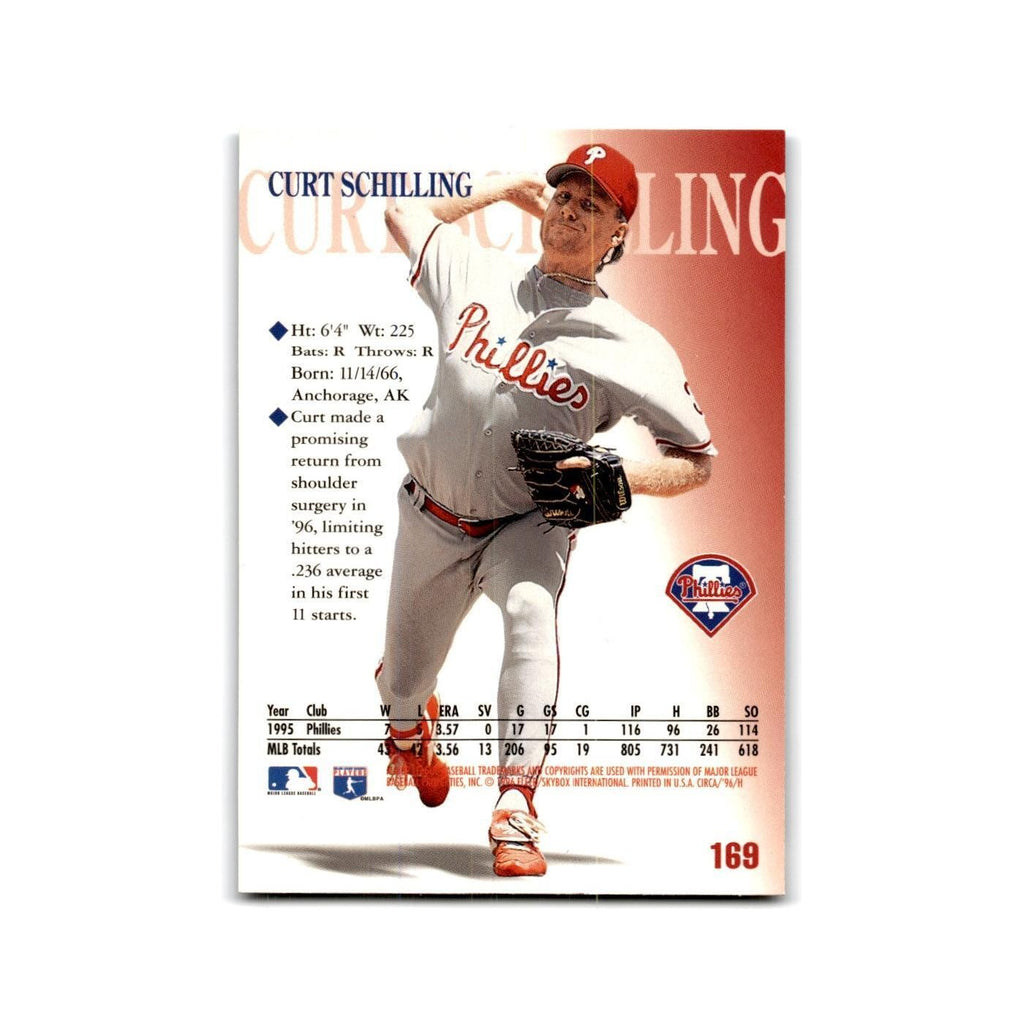 Curt Schilling 1996 Circa #169 Philadelphia Phillies Baseball Card NM