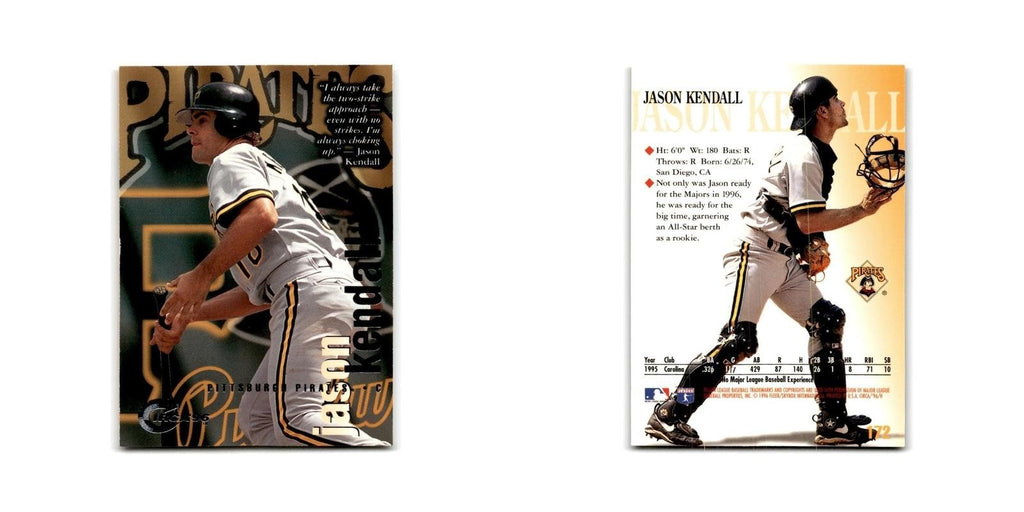 Jason Kendall 1996 Circa #172 Pittsburgh Pirates Baseball Card NM