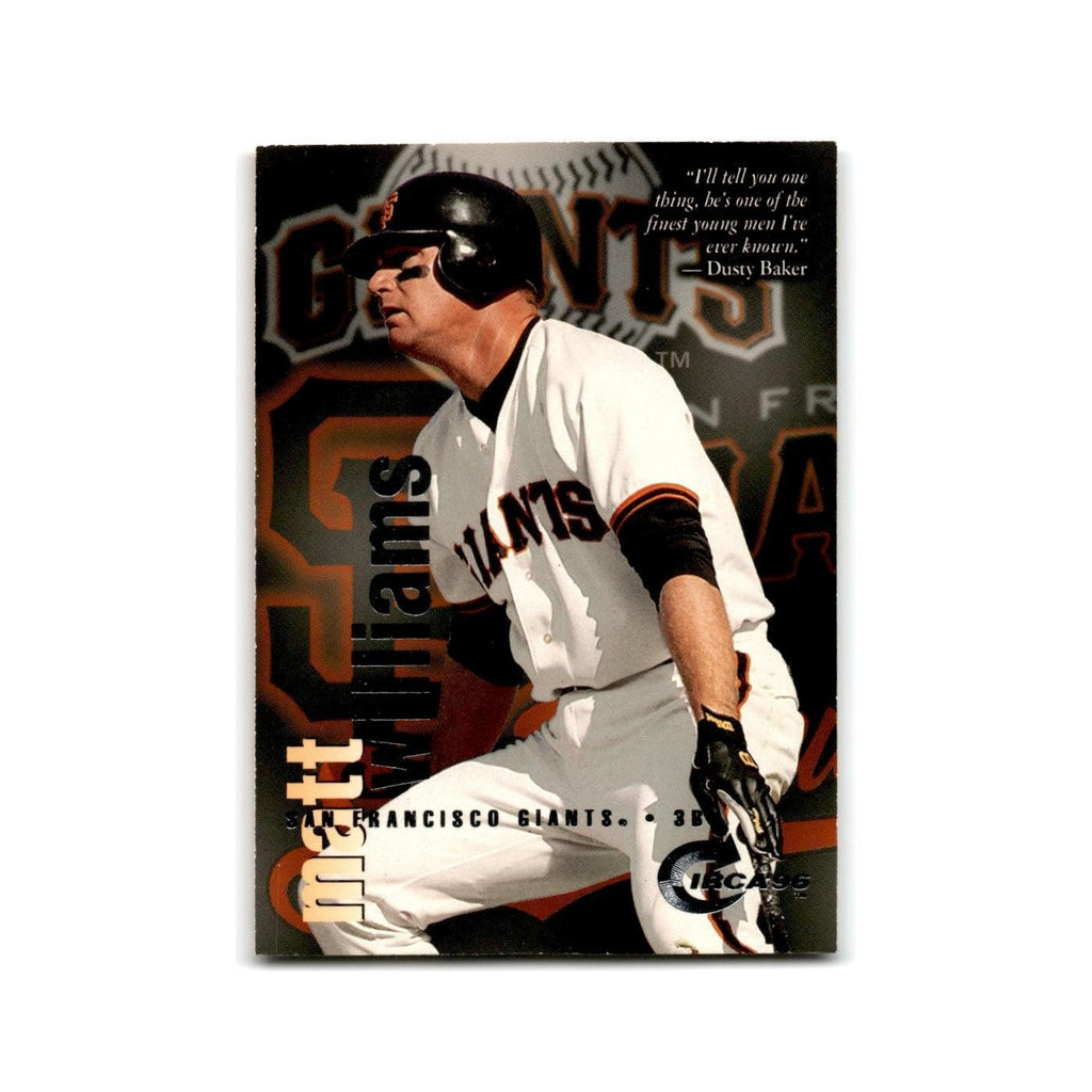 Matt Williams 1996 Circa #196 San Francisco Giants Baseball Card NM