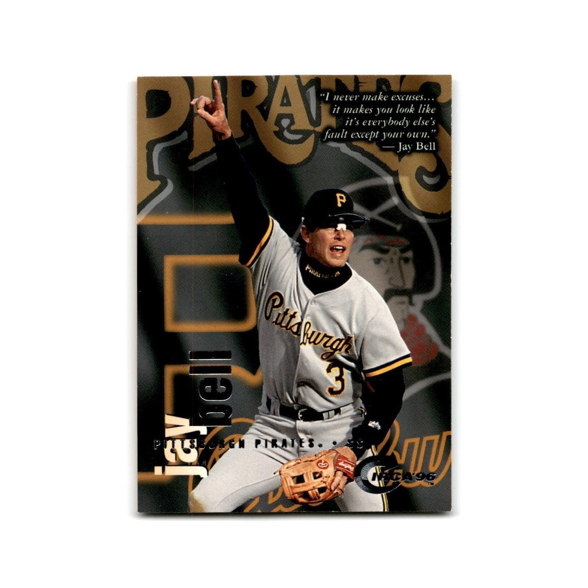 Jay Bell 1996 Circa #170 Pittsburgh Pirates Baseball Card NM