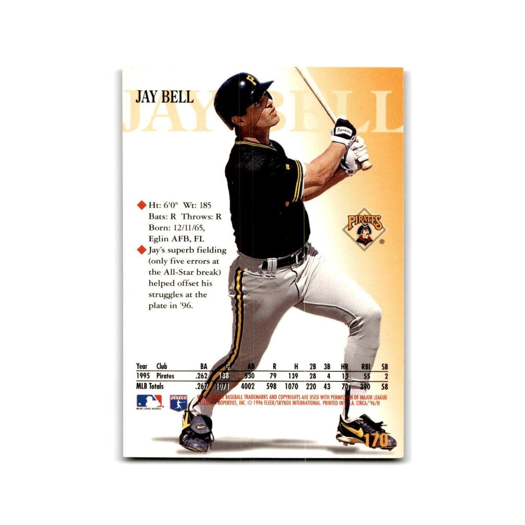 Jay Bell 1996 Circa #170 Pittsburgh Pirates Baseball Card NM