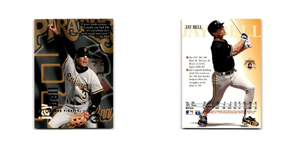 Jay Bell 1996 Circa #170 Pittsburgh Pirates Baseball Card NM