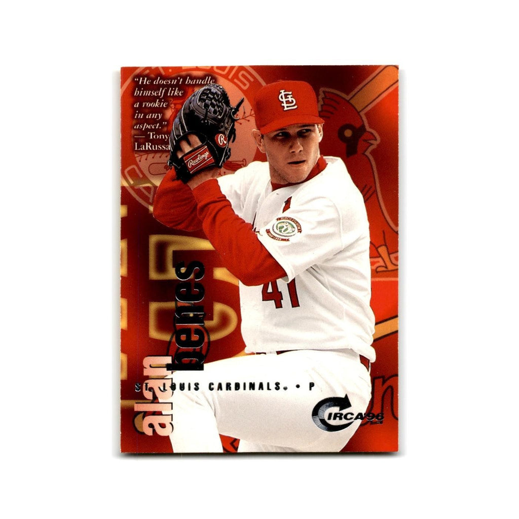 Alan Benes 1996 Circa #175 St. Louis Cardinals Baseball Card NM