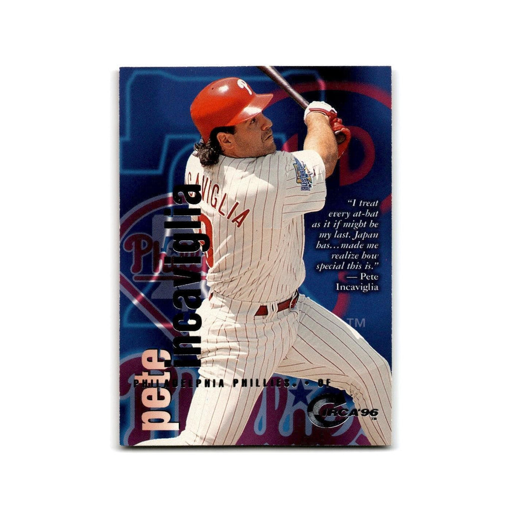 Pete Incaviglia 1996 Circa #166 Philadelphia Phillies Baseball Card NM