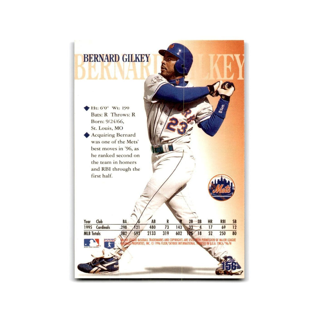 Benard Gilkey 1996 Circa #156 New York Mets Baseball Card NM