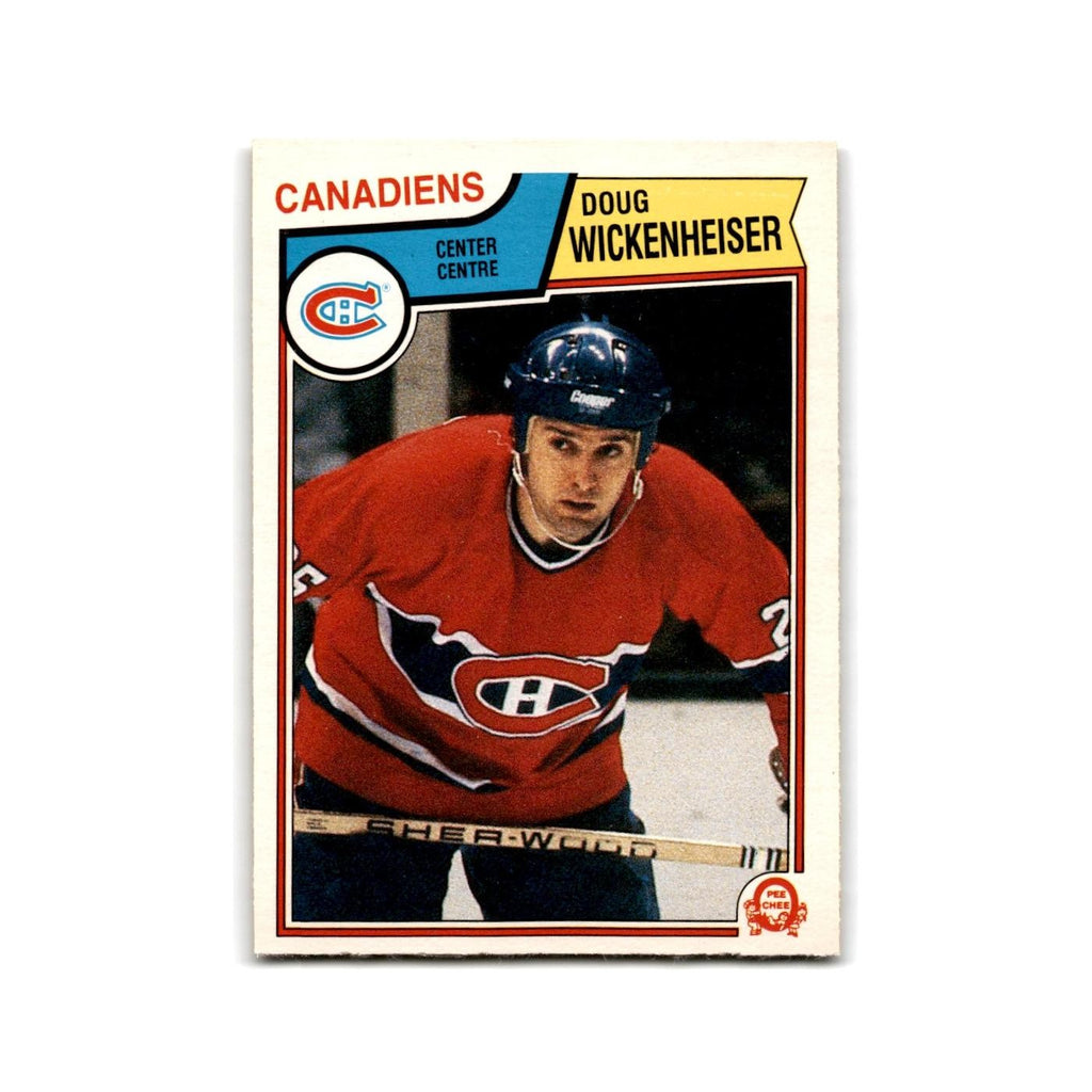 1983 O-Pee-Chee Doug Wickenheiser Montreal Canadiens #202