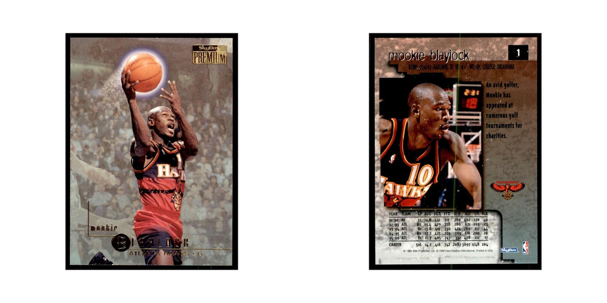 1996 SkyBox Premium Mookie Blaylock Basketball Cards #1